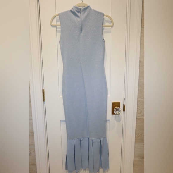 Staud Pat Fringe Hem Midi Dress - Picture 3 of 7